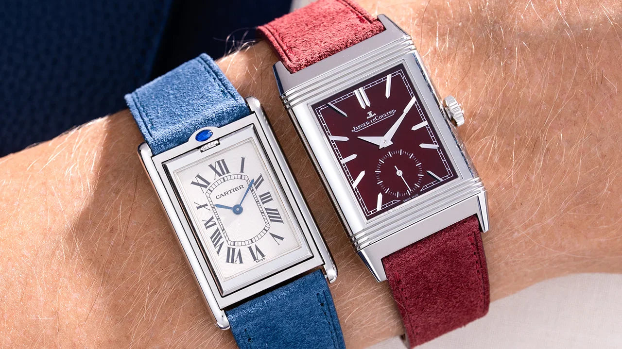 Image showing to clean leather straps on wrist