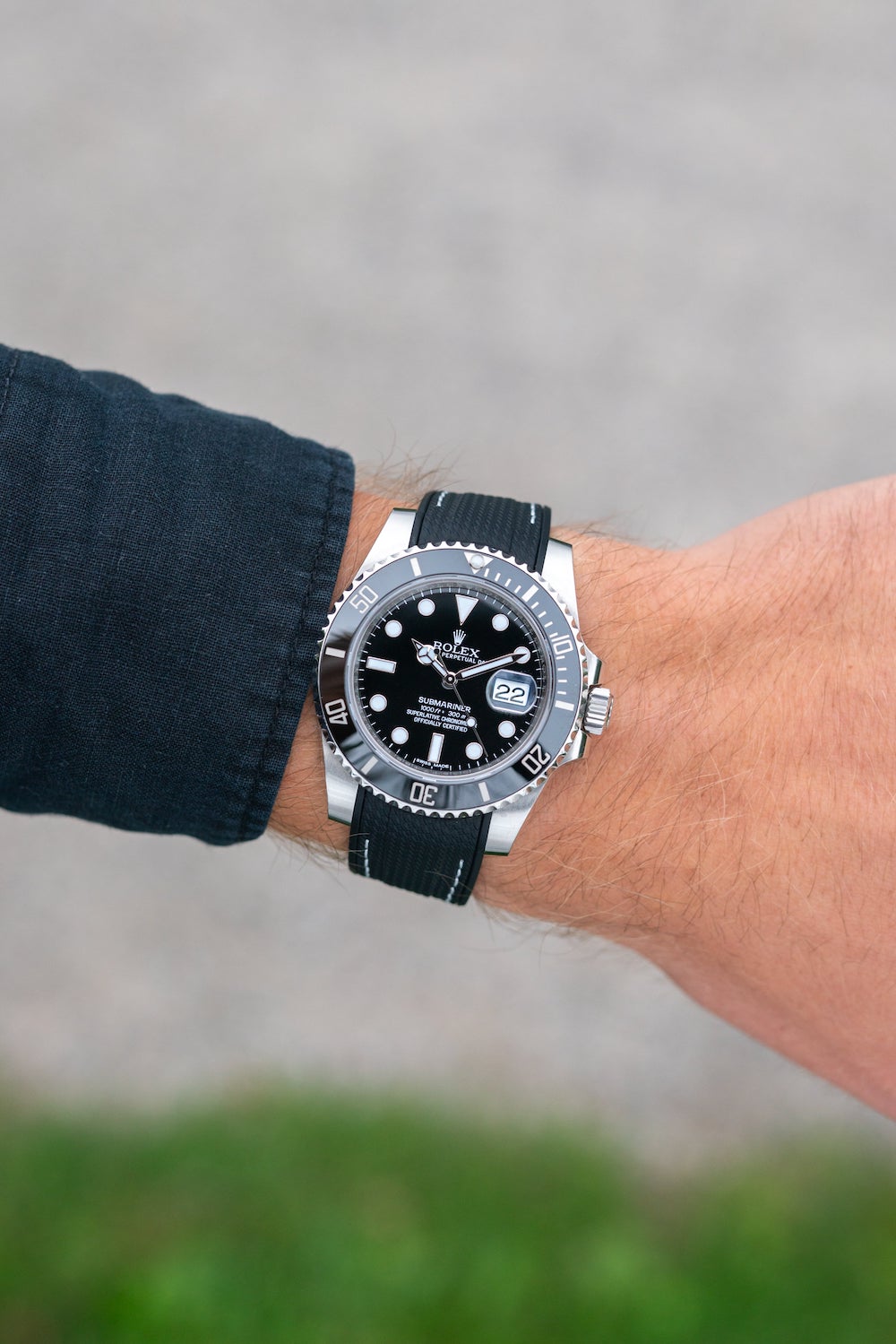 Premium Rubber Straps for Rolex Submariner - Wristbuddys