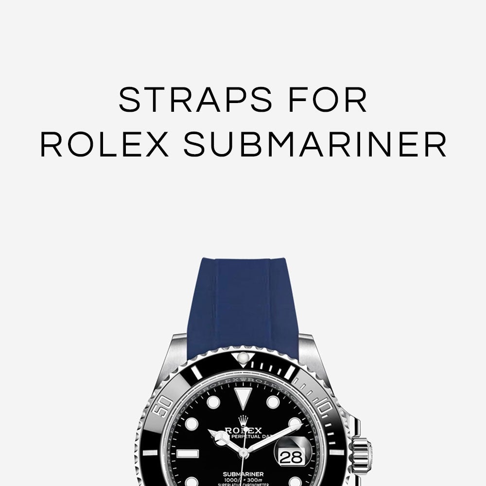 Curved Premium Rubber Strap for Rolex Submariner - Mint – Wristbuddys