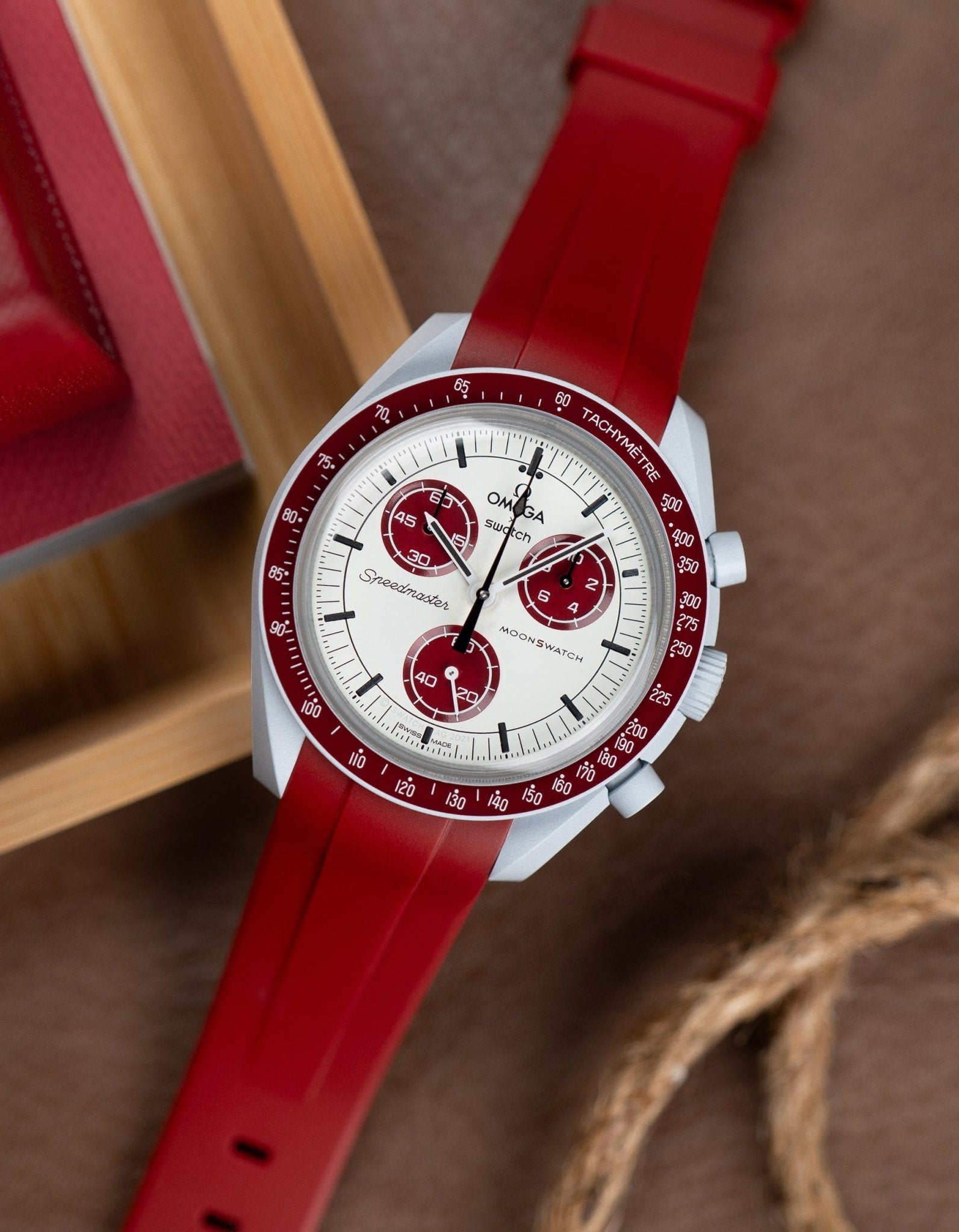 Rubber Watch Straps for Omega X Swatch MoonSwatch Mission to
