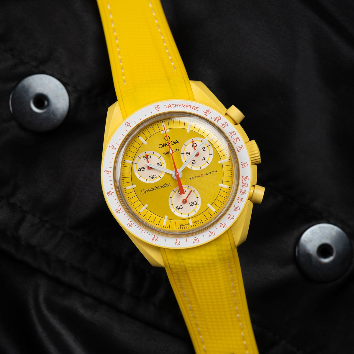 Rubber Watch Straps for Omega X Swatch MoonSwatch Mission to the 