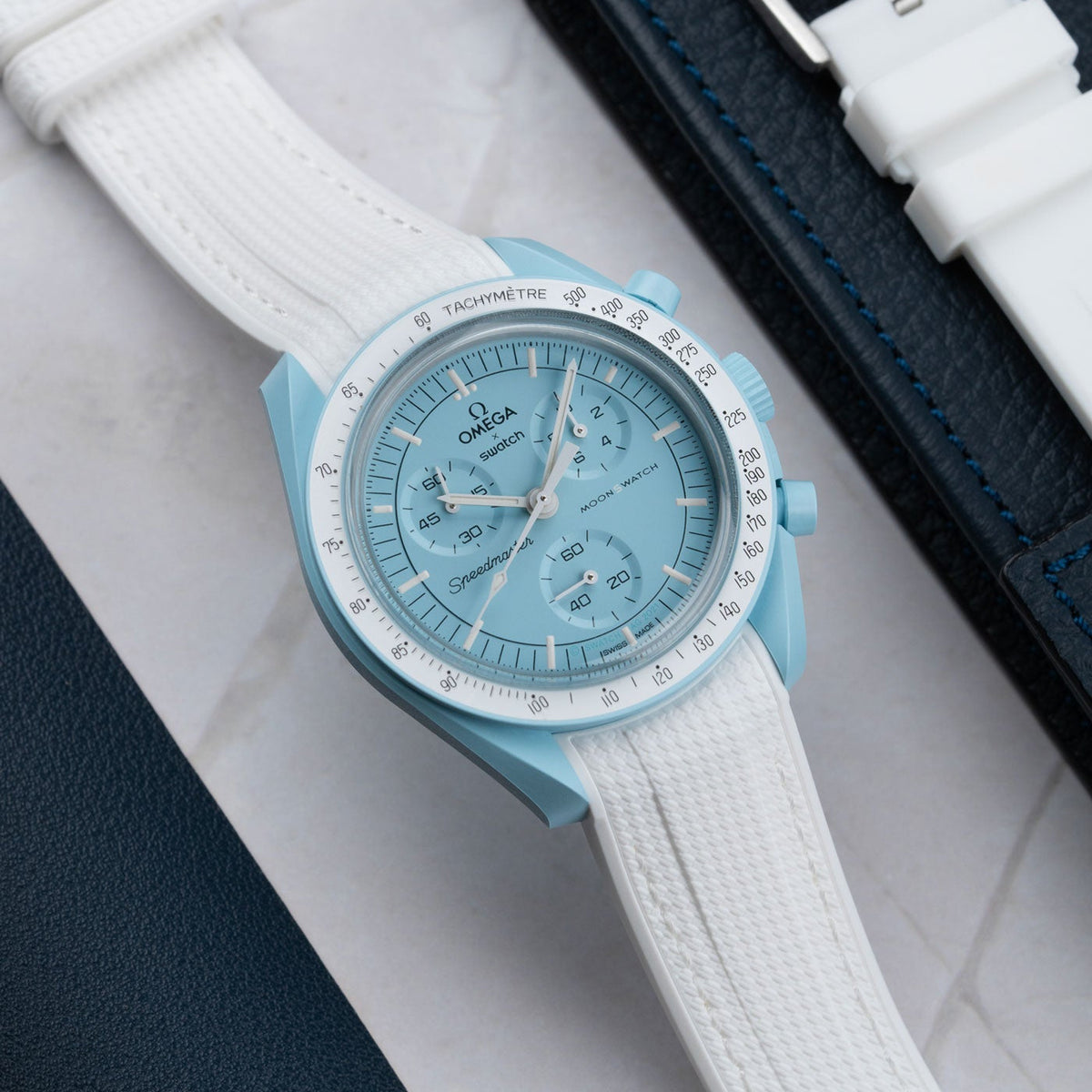 Rubber Watch Straps for Omega X Swatch MoonSwatch Mission to 
