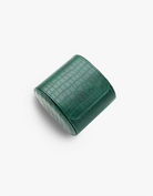 Single Watch Roll Green Embossed Alligator, product image