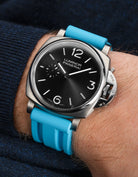 Panerai rubber strap Panerai Luminor PAM strap Submersible PAM rubber strap Radiomir rubber strap silicone strap PAM00441 PAM01223 replacement strap Luminor Marina strap 42mm 44mm PAM01122 Cinturino Panerai in gomma