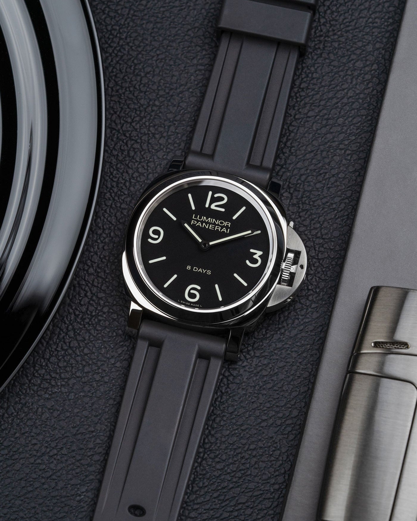 Panerai rubber strap Panerai Luminor PAM strap Submersible PAM rubber strap Radiomir rubber strap silicone strap PAM00441 PAM01223 replacement strap Luminor Marina strap 42mm 44mm PAM01122 Cinturino Panerai in gomma