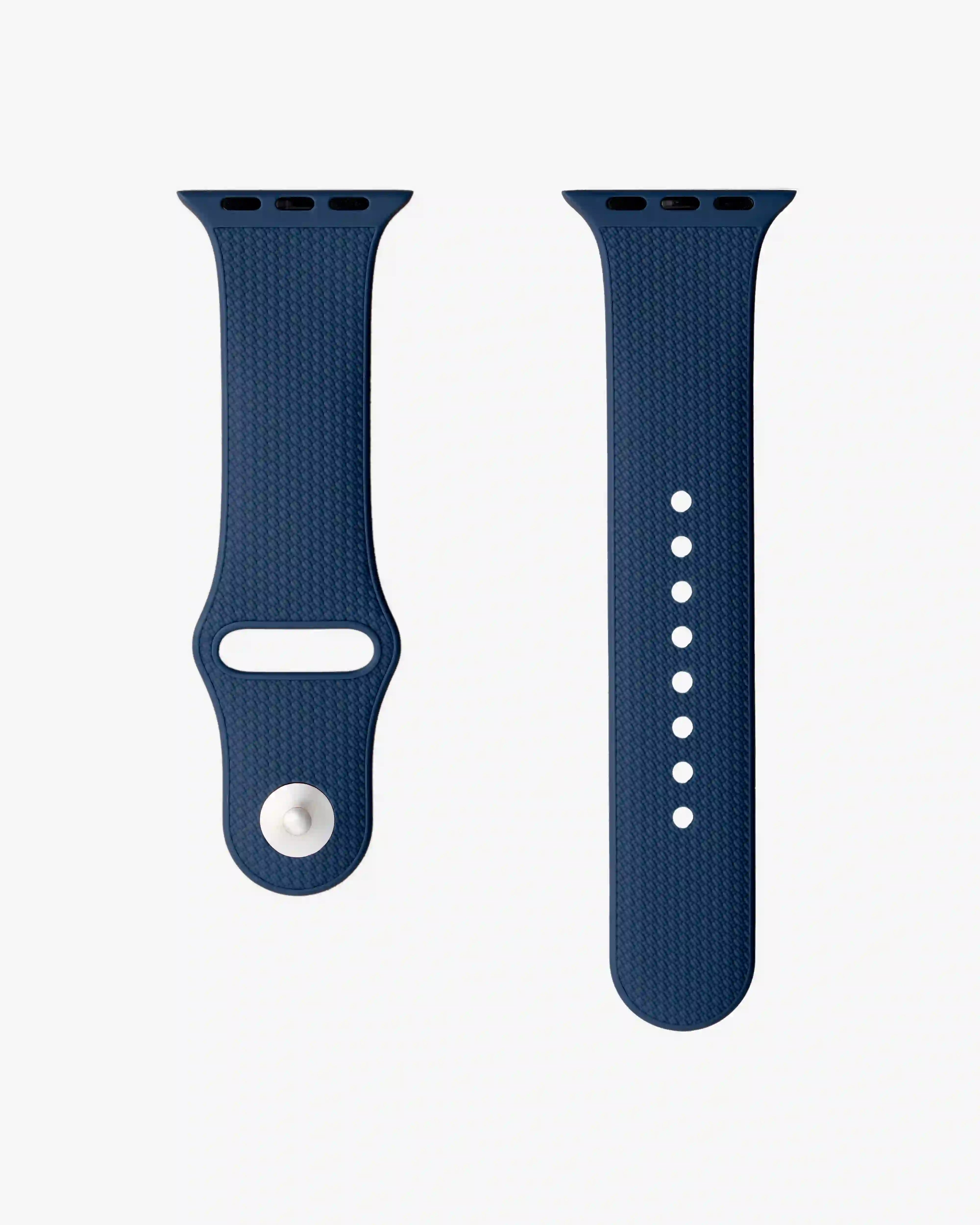 Navy blue Apple Watch Band with Integrated Adapter