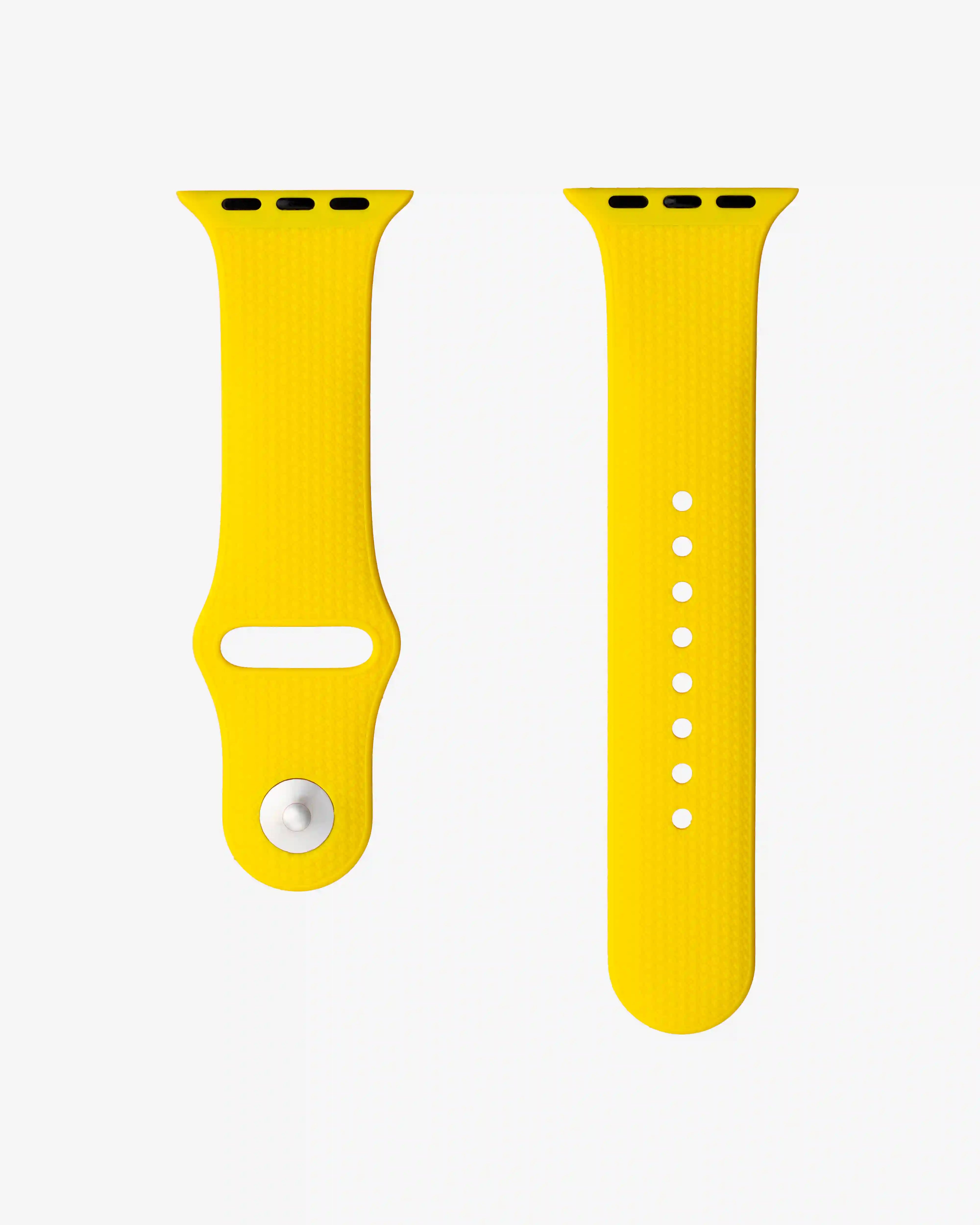 Yellow Apple Watch Band with Integrated Adapter