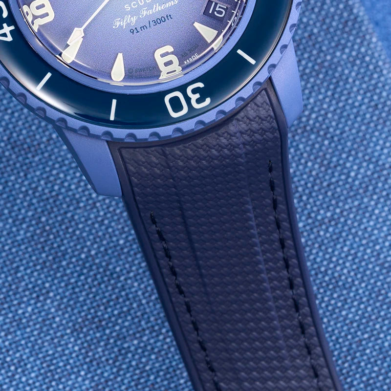 Blancpaion Swatch strap