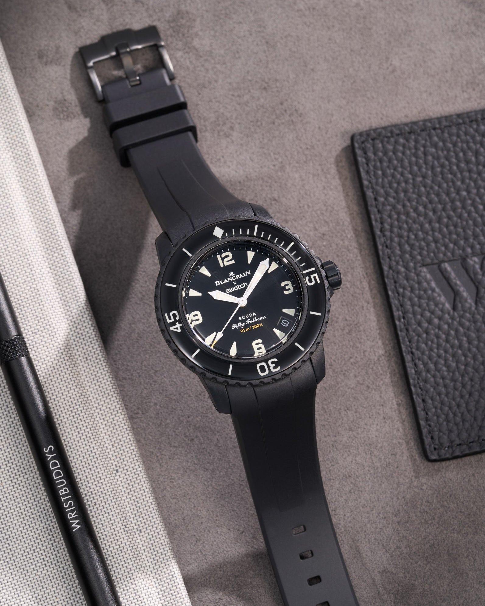 Blancpain X Swatch Bioceramic Scuba FIFTY FATHOMS rubber watch strap, ANTARTIC OCEAN Pacific Ocean Atlantic Ocean Indian Ocean Arctic Ocean, 22mm, black,, watchstrap, watch strap,Schwarz Uhrenarmband, Armbanduhrband nero, cinturino orologio cinturino noir bracelet de montre, svart klockarmband armbandsurband,, sort, hvid, urrem, rem wristbuddys wristbuddies wristbuddy wrist buddys