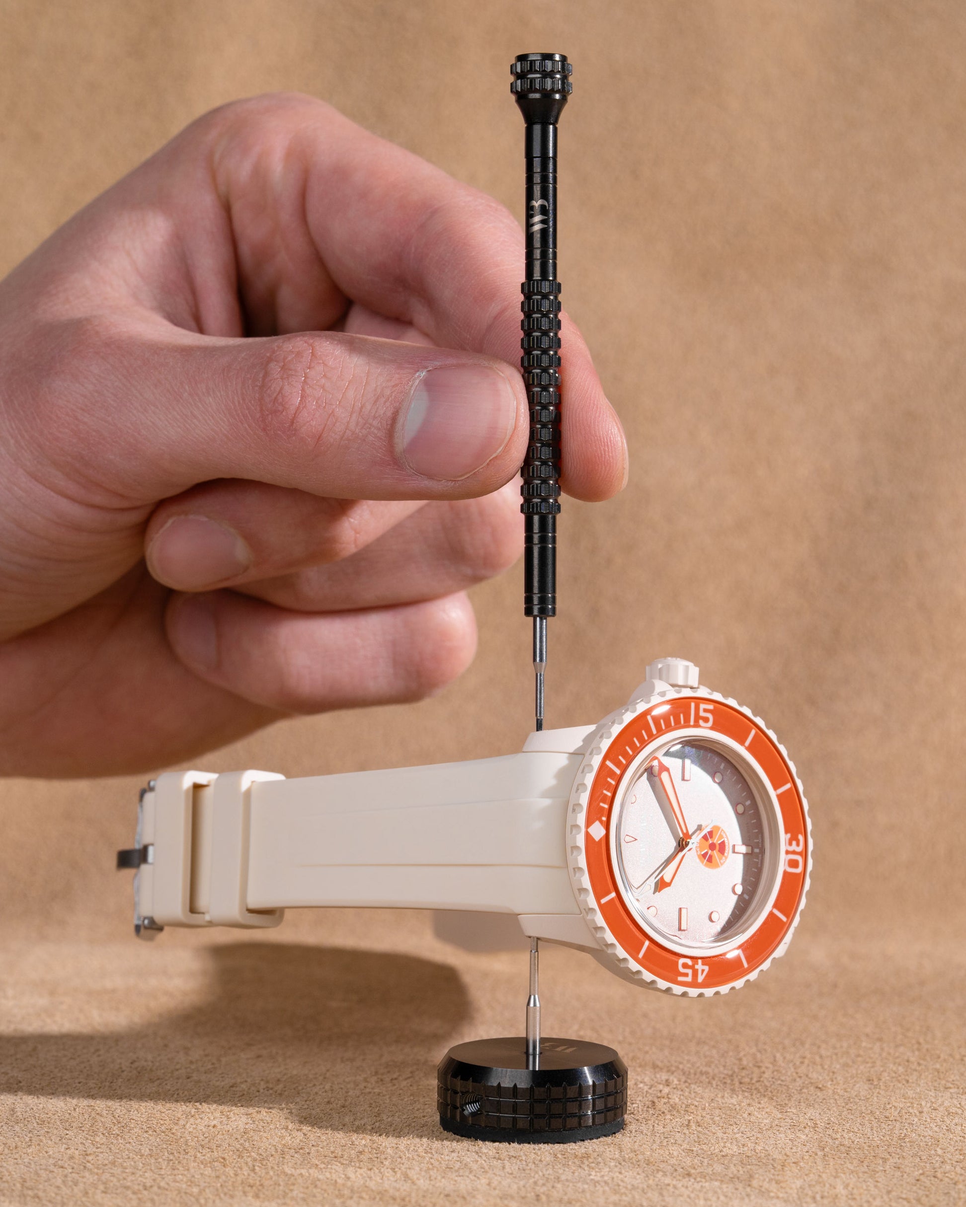 Premium Install Tool for Blancpain X Swatch with watch