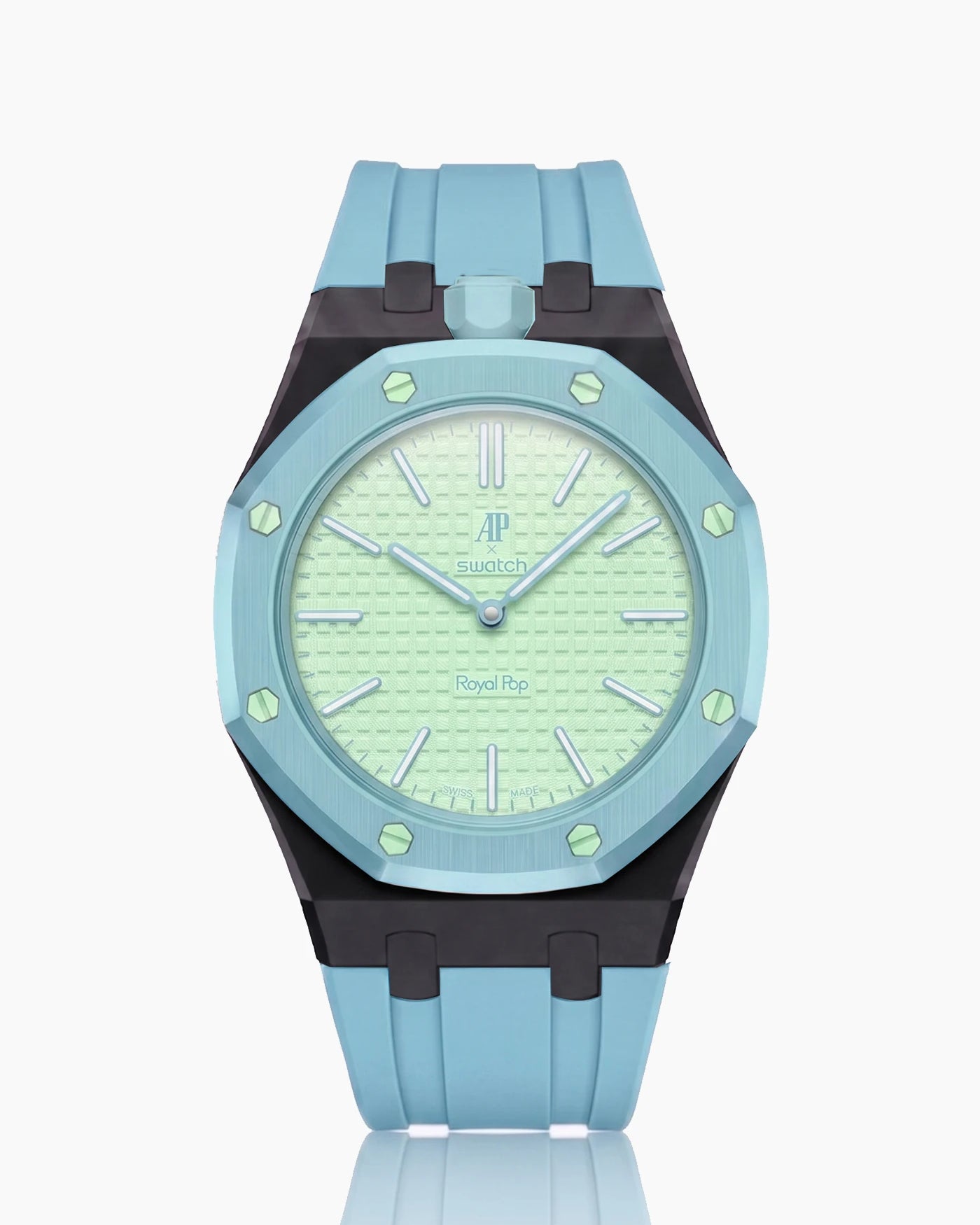 combo::black::rubber-strap-for-ap-x-swatch-royal-pop-light-blue