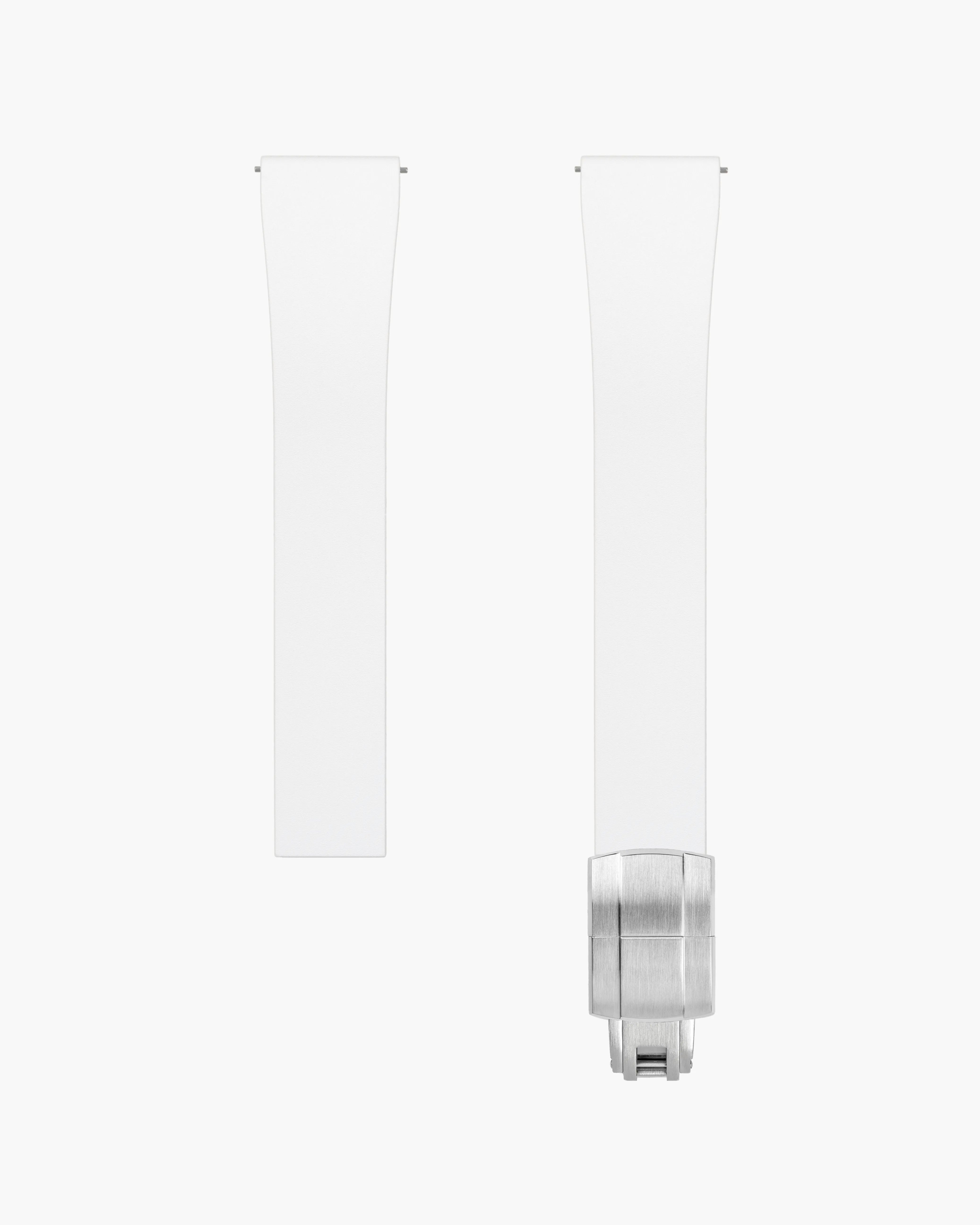 White CTS FKM Rubber Strap 19-22mm product image