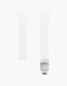 White CTS FKM Rubber Strap 19-22mm product image