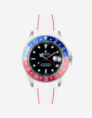 Vertech White & Red Stitches