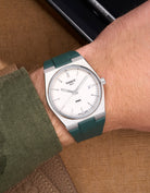 tissot prx straps powermatic 80 rubber perfect fit straps for tissot prx replacement Bracelet alternatives Aftermarket bands Custom straps Wristband choices Rubber band collection upgrades High-quality bands Watch accessories Strap Watchband green grön grun