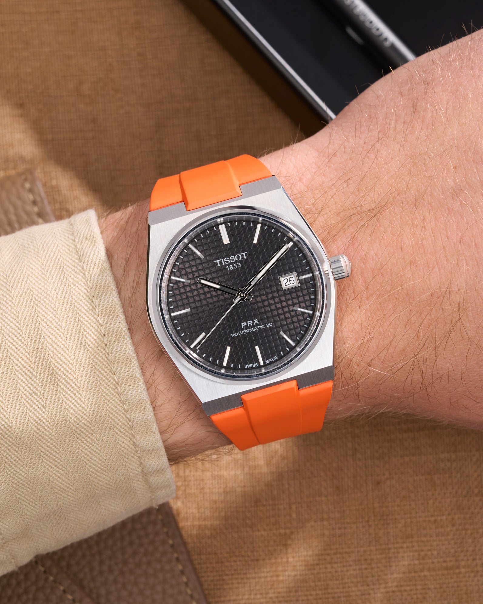 tissot prx straps powermatic 80 rubber perfect fit straps for tissot prx replacement Bracelet alternatives Aftermarket bands Custom straps Wristband choices Rubber band collection upgrades High-quality bands Watch accessories Strap Watchband 40mm T137.407.11.051.00 automatic black svart schwartz best watch under 1000 USD