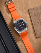 tissot prx straps powermatic 80 rubber perfect fit straps for tissot prx replacement Bracelet alternatives Aftermarket bands Custom straps Wristband choices Rubber band collection upgrades High-quality bands Watch accessories Strap Watchband orange