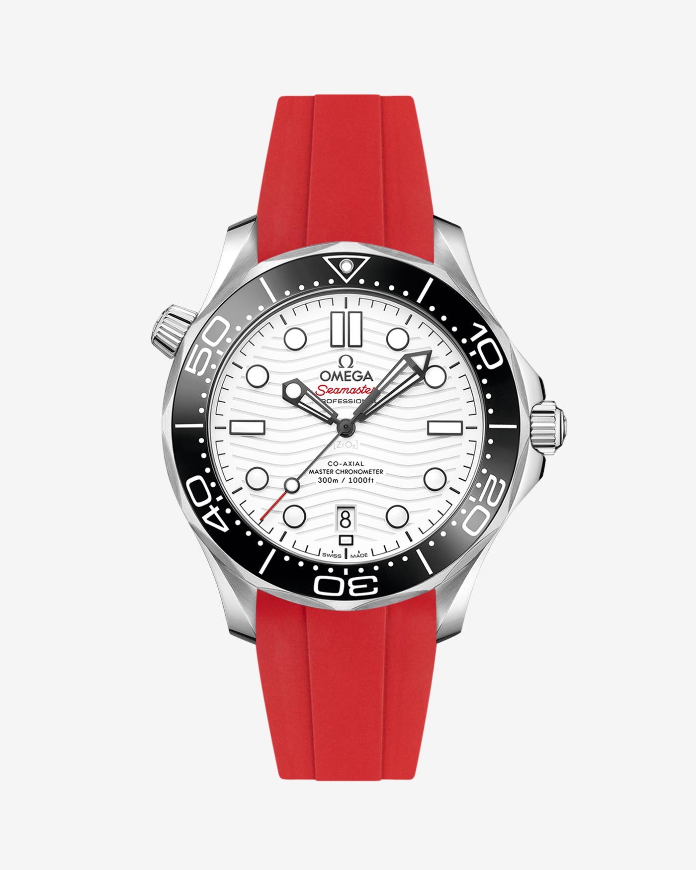 Omega Seamaster 300 Rubber Watch Strap watch band klockarmband uhrenband uhranarmband for SMP 300 Omega Seamaster Professional diver 300m 007 bond watch Replacement 20mm what size strap Semaster rubber UHRENARMBÄNDER Uhren Kautschukband cinturino in gomma wrist buddys wristbuddys wristbuddies wristbuddis black white red