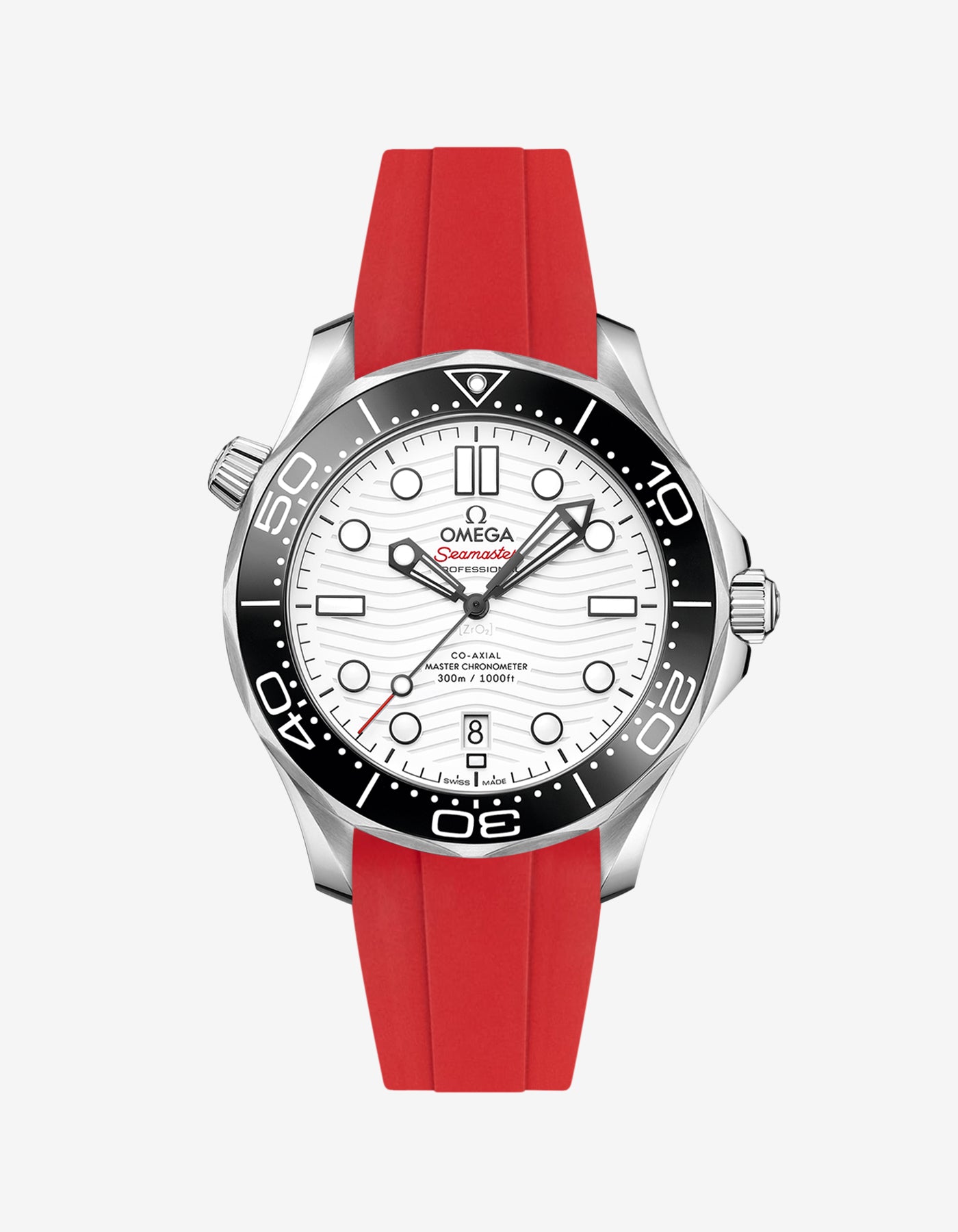 Omega Seamaster 300 Rubber Watch Strap watch band klockarmband uhrenband uhranarmband for SMP 300 Omega Seamaster Professional diver 300m 007 bond watch Replacement 20mm what size strap Semaster rubber UHRENARMBÄNDER Uhren Kautschukband cinturino in gomma wrist buddys wristbuddys wristbuddies wristbuddis black white red