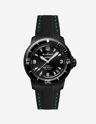 Vertech Black & Green Stitches