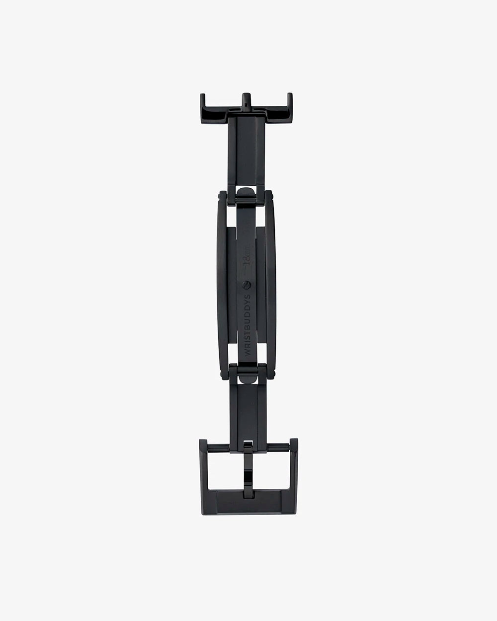 Open deployant clasp in Black
