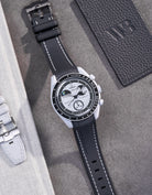 Omega X Swatch MoonSwatch Mission to the moonphase new moon full moon Moonwatch Speedmaster Professional Wristbuddys Wristbuddy Klockarmband klockband rubberstrap rubber strap straps for New MoonSwatch Mission To EarthPhase best rubber intergrated mission to moon mercury intergrated uhrenband bracelet Urrem bracelet de montre cinturino per orologio cinturino dell'orologio horlogeband correa de reloj Uhrenarmband Uhrarmband black schwartz svart negro new moonswatch
