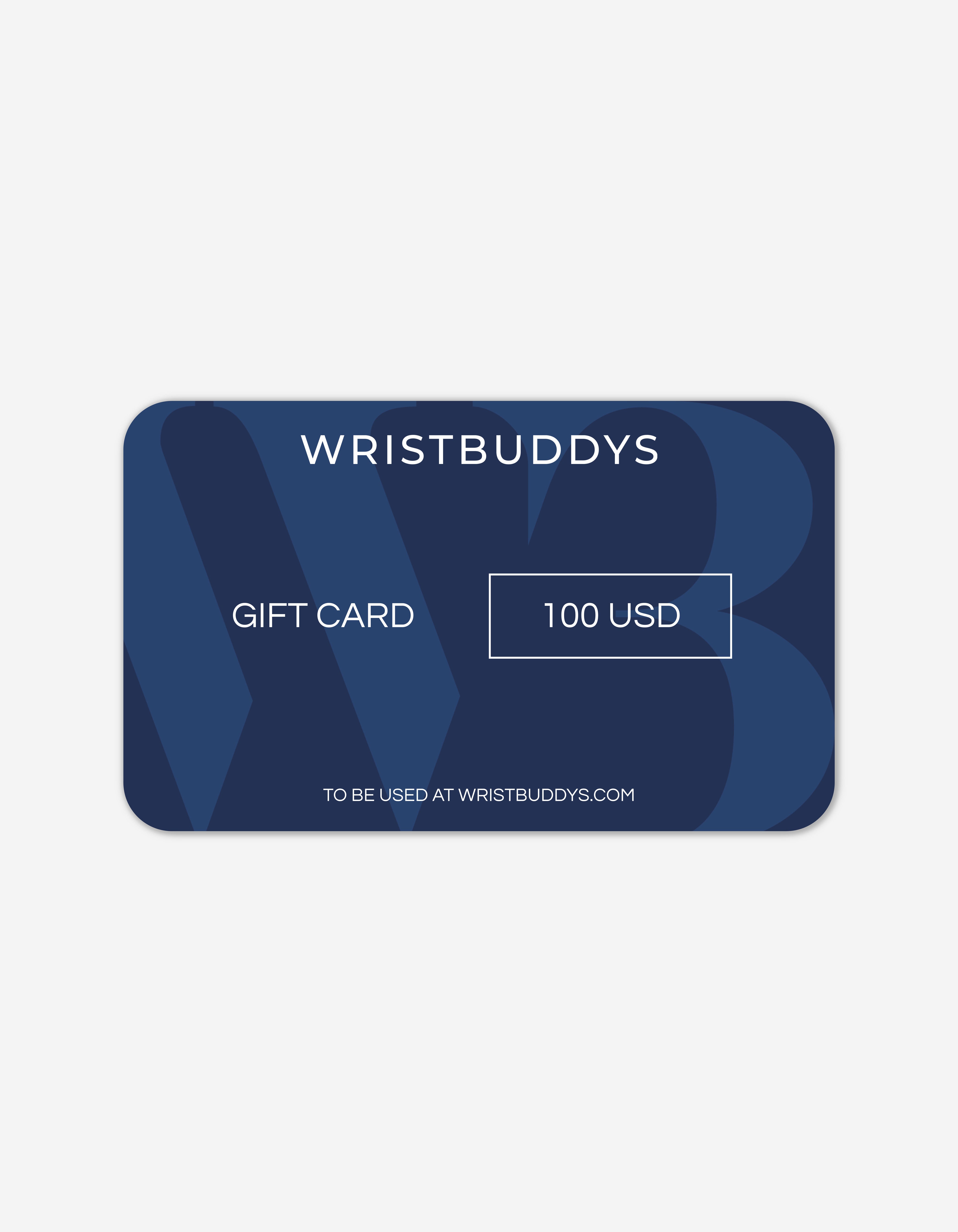100 usd gift card at wristbuddys