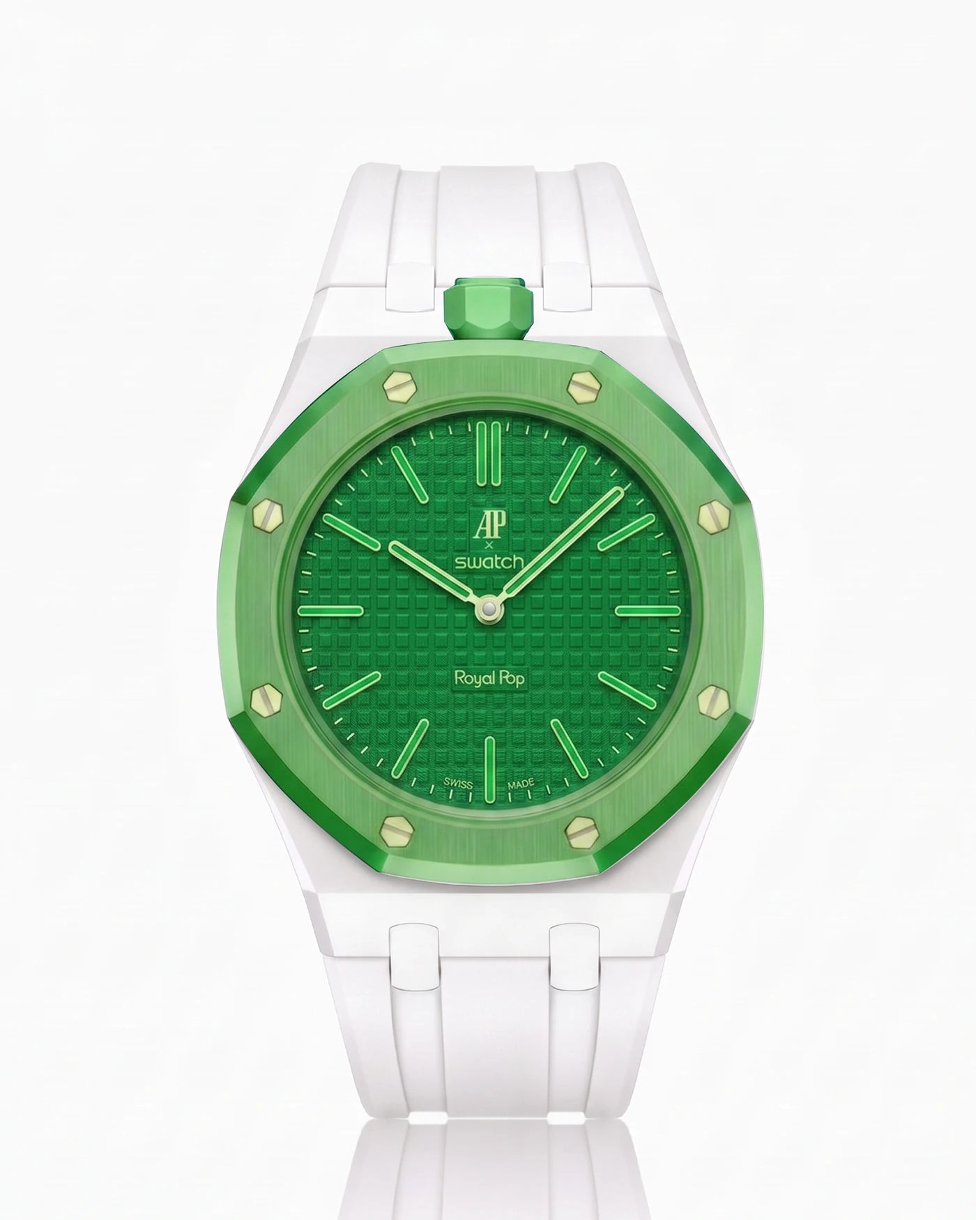 combo::white::rubber-strap-for-ap-x-swatch-royal-pop-white