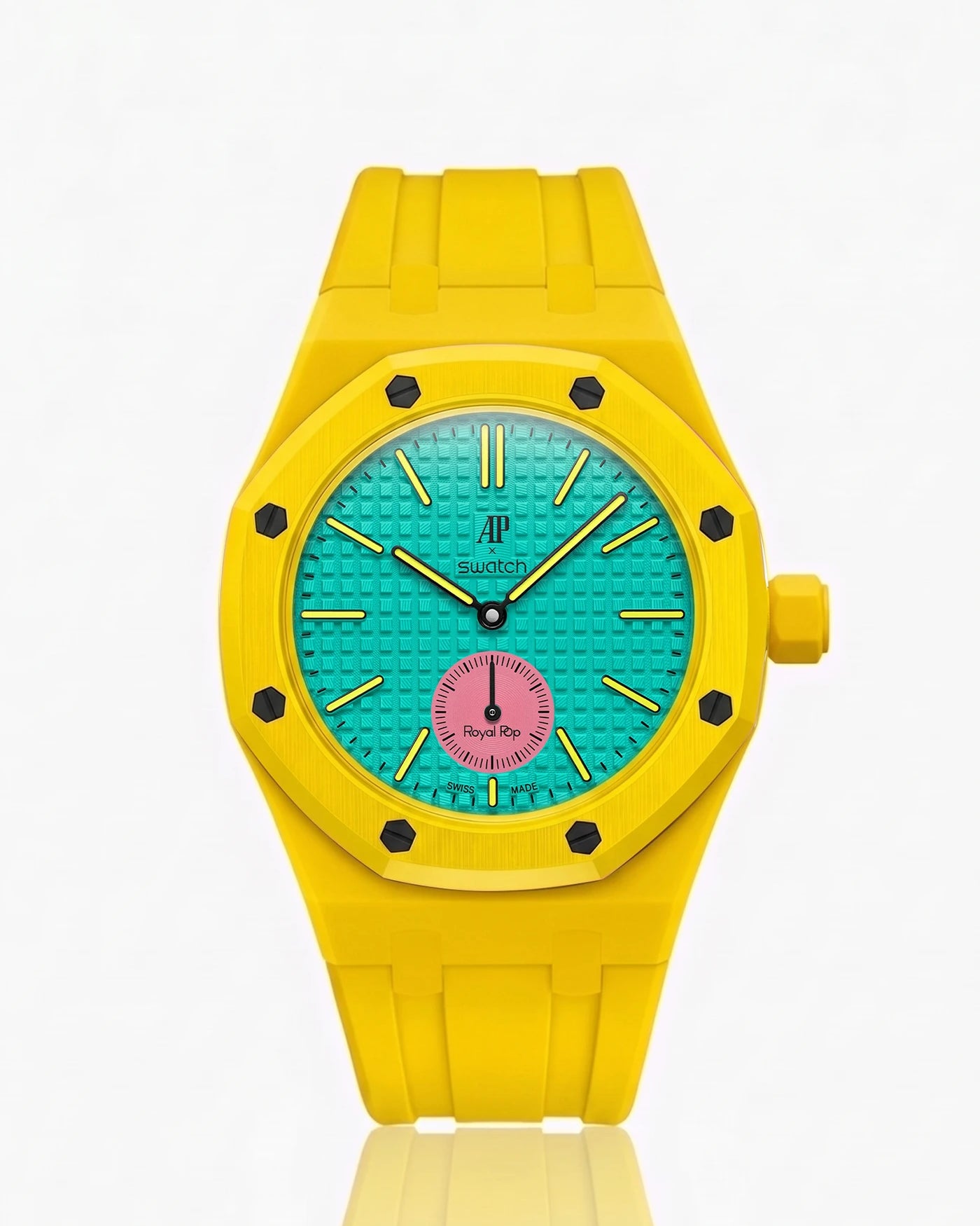 combo::yellow::rubber-strap-for-ap-x-swatch-royal-pop-yellow