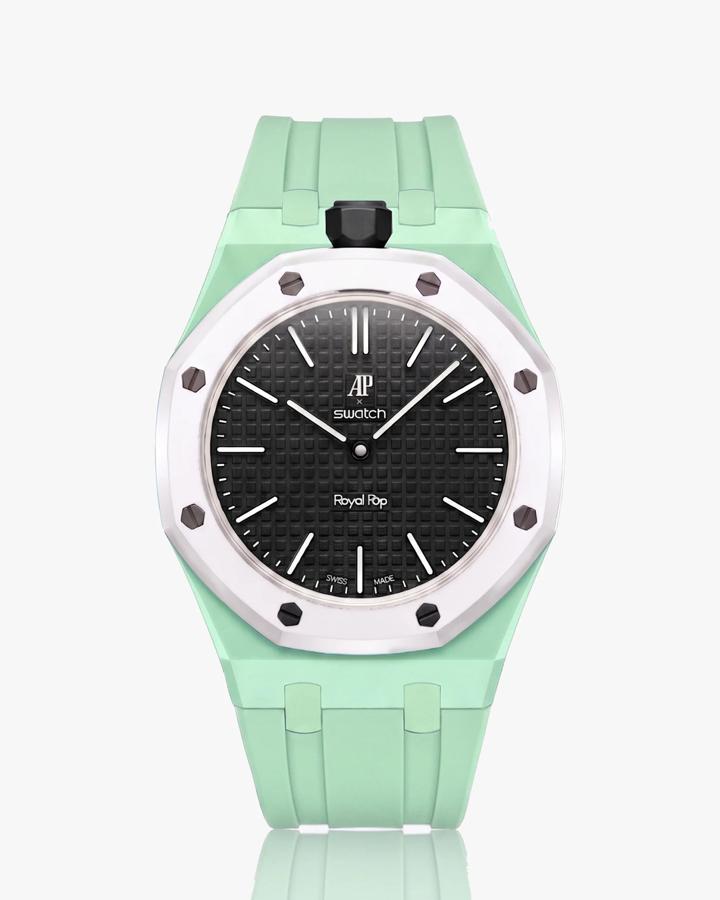 combo::mint::rubber-strap-for-ap-x-swatch-royal-pop-mint