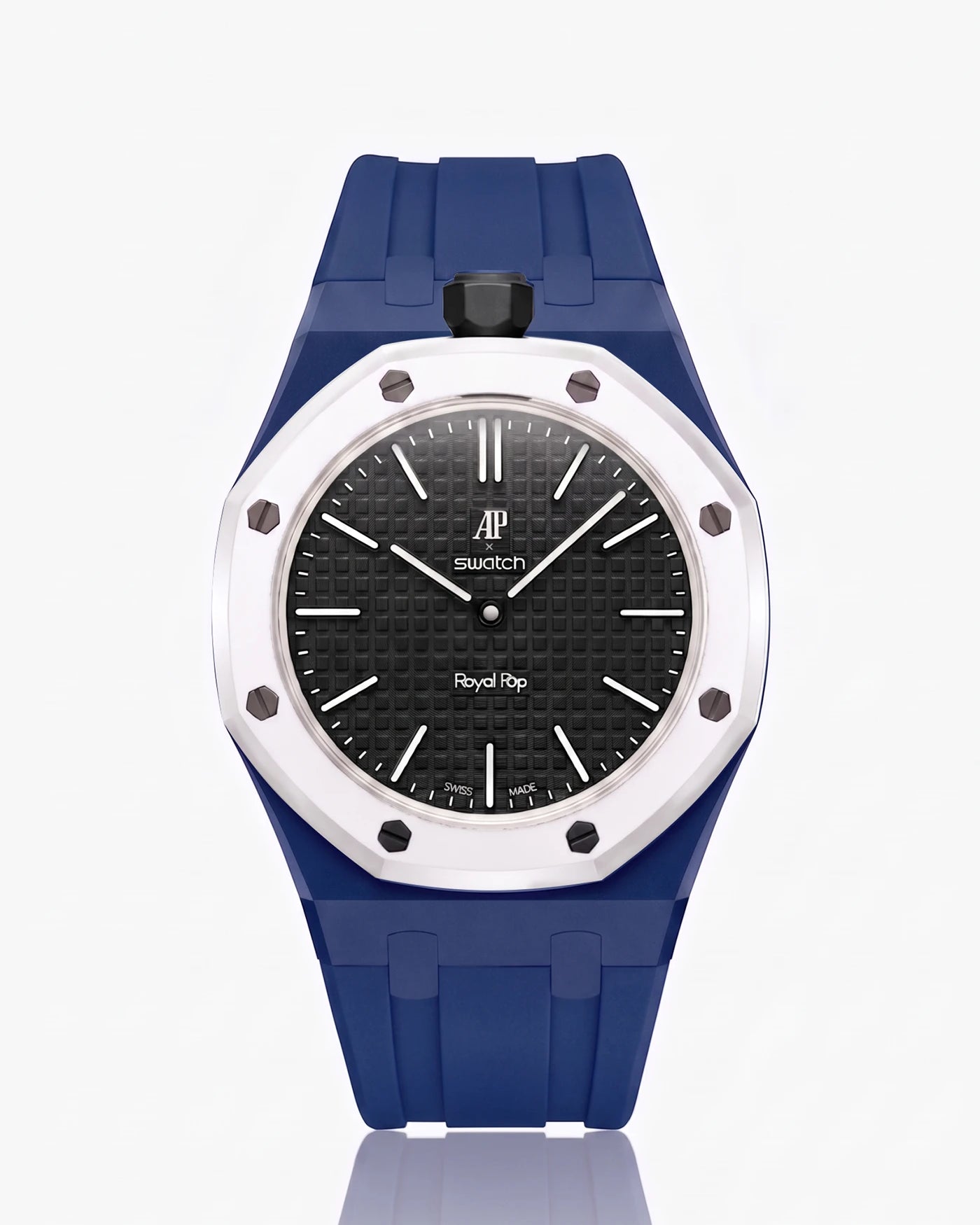 combo::navy-blue::rubber-strap-for-ap-x-swatch-royal-pop-navy-blue