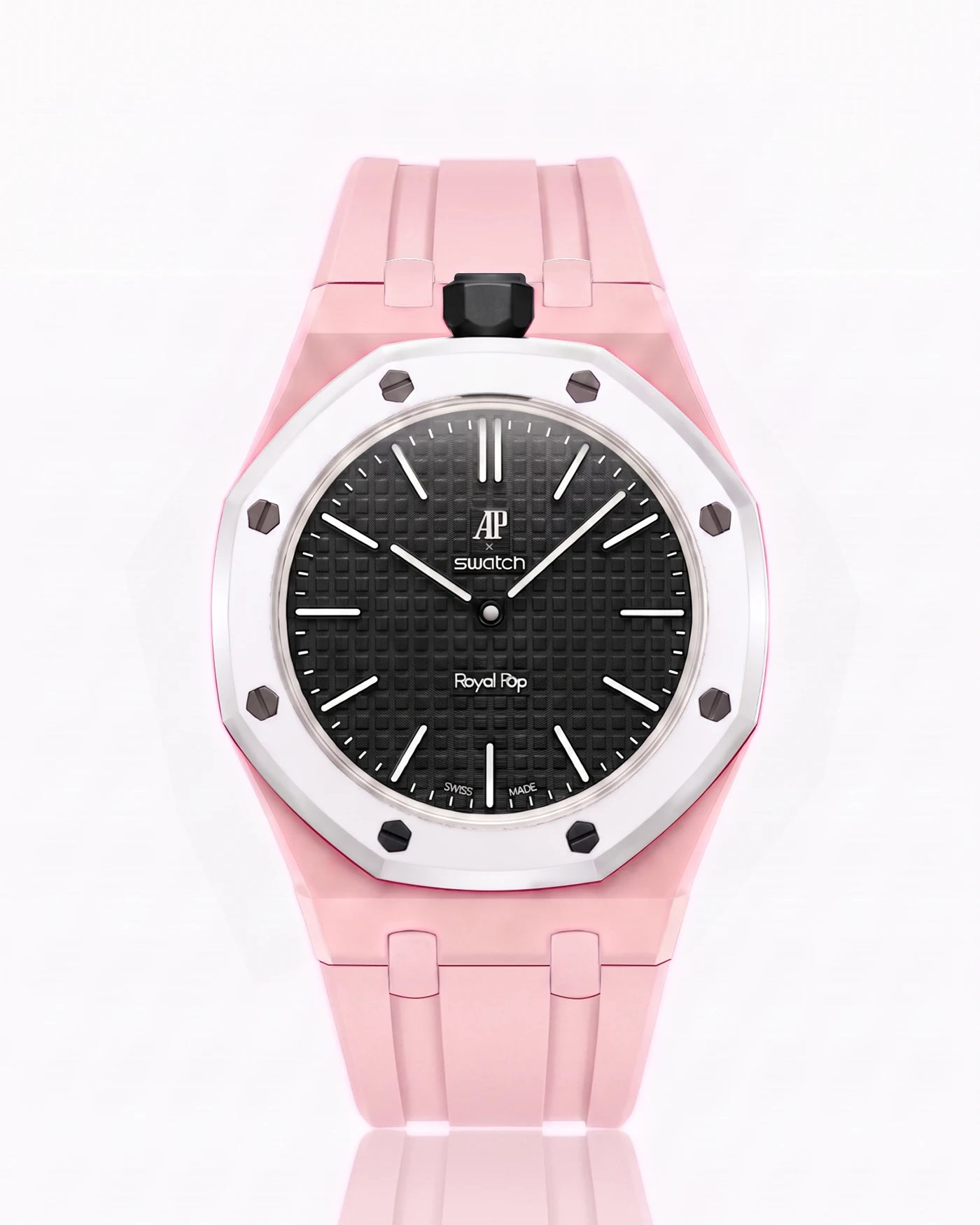 combo::pink::rubber-strap-for-ap-x-swatch-royal-pop-pink