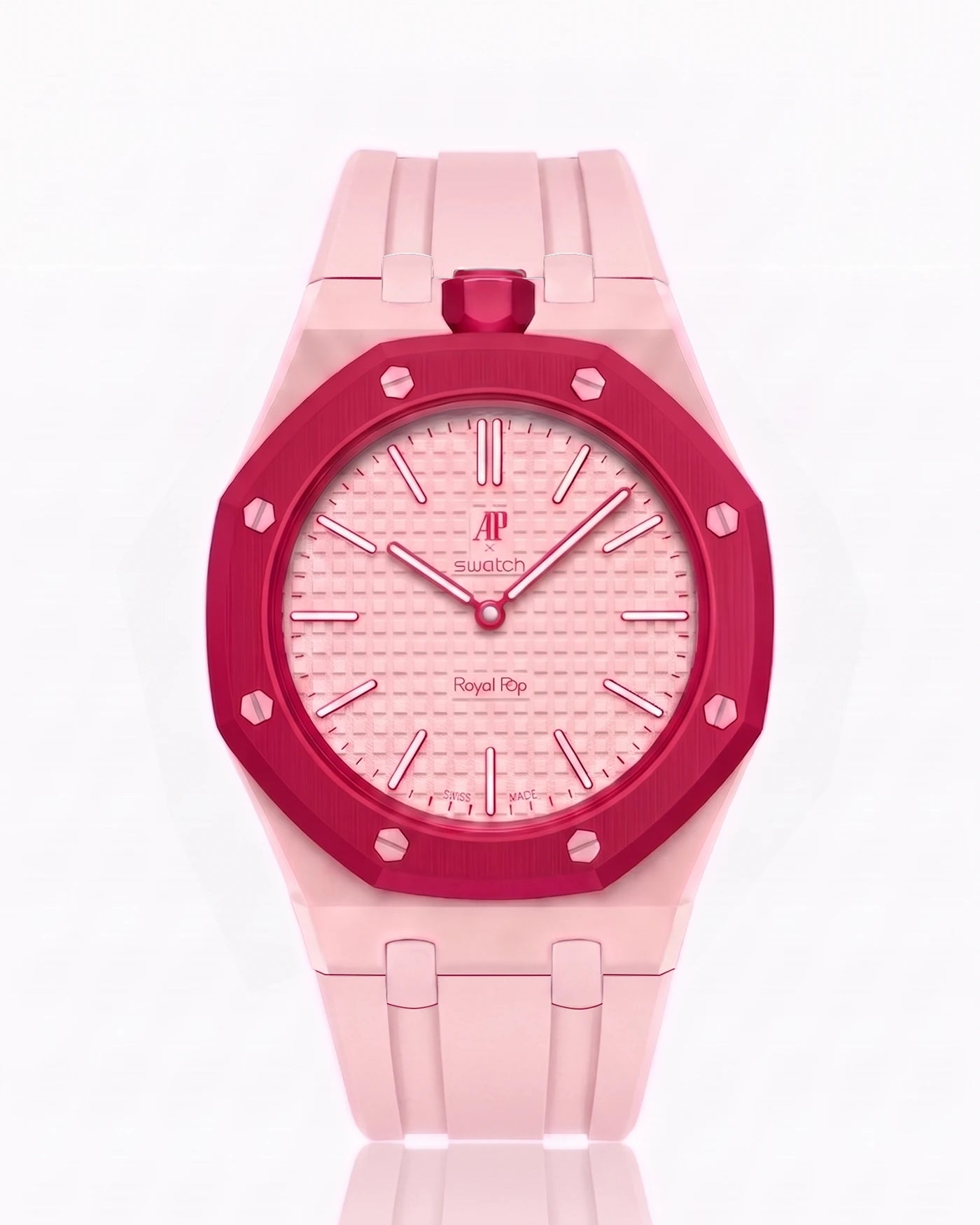 combo::pink::rubber-strap-for-ap-x-swatch-royal-pop-pink