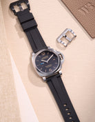 Panerai rubber strap Panerai Luminor PAM strap Submersible PAM rubber strap Radiomir rubber strap silicone strap PAM00441 PAM01223 replacement strap Luminor Marina strap 42mm 44mm PAM01122 Cinturino Panerai in gomma