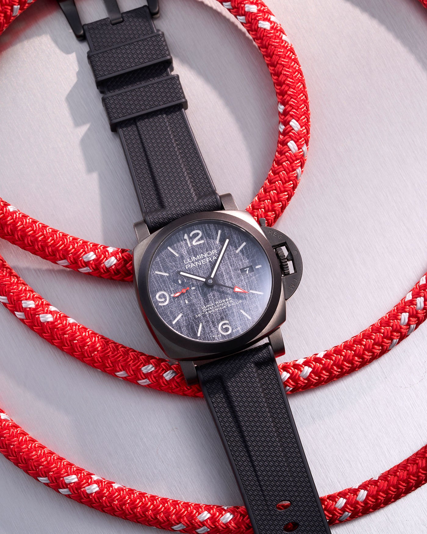 Panerai rubber strap Panerai Luminor PAM strap Submersible PAM rubber strap Radiomir rubber strap silicone strap PAM00441 PAM01223 replacement strap Luminor Marina strap 42mm 44mm PAM01122 Cinturino Panerai in gomma
