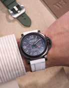 Panerai rubber strap Panerai Luminor PAM strap Submersible PAM rubber strap Radiomir rubber strap silicone strap PAM00441 PAM01223 replacement strap Luminor Marina strap 42mm 44mm PAM01122 Cinturino Panerai in gomma