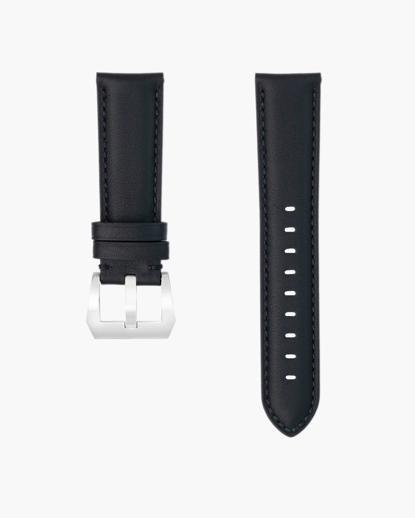 Black Calfskin Leather Strap for Panerai 22mm-24mm product image