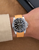 Wristbuddys Wristbuddy Klockarmband klockband rubberstrap rubber strap black svart black buckle clasp integrated premium rubber Rolex Submariner 16610, Rolex Submariner 116610, Rolex Submariner 14060, Rolex Submariner 114060 uhrenband rubber straps integrated replacement strap oysterflex KAUTSCHUKARMBAND uhrenband bracelet Urrem bracelet de montre cinturino per orologio cinturino dell'orologio horlogeband correa de reloj Uhrenarmband Uhrarmband rolex submariner