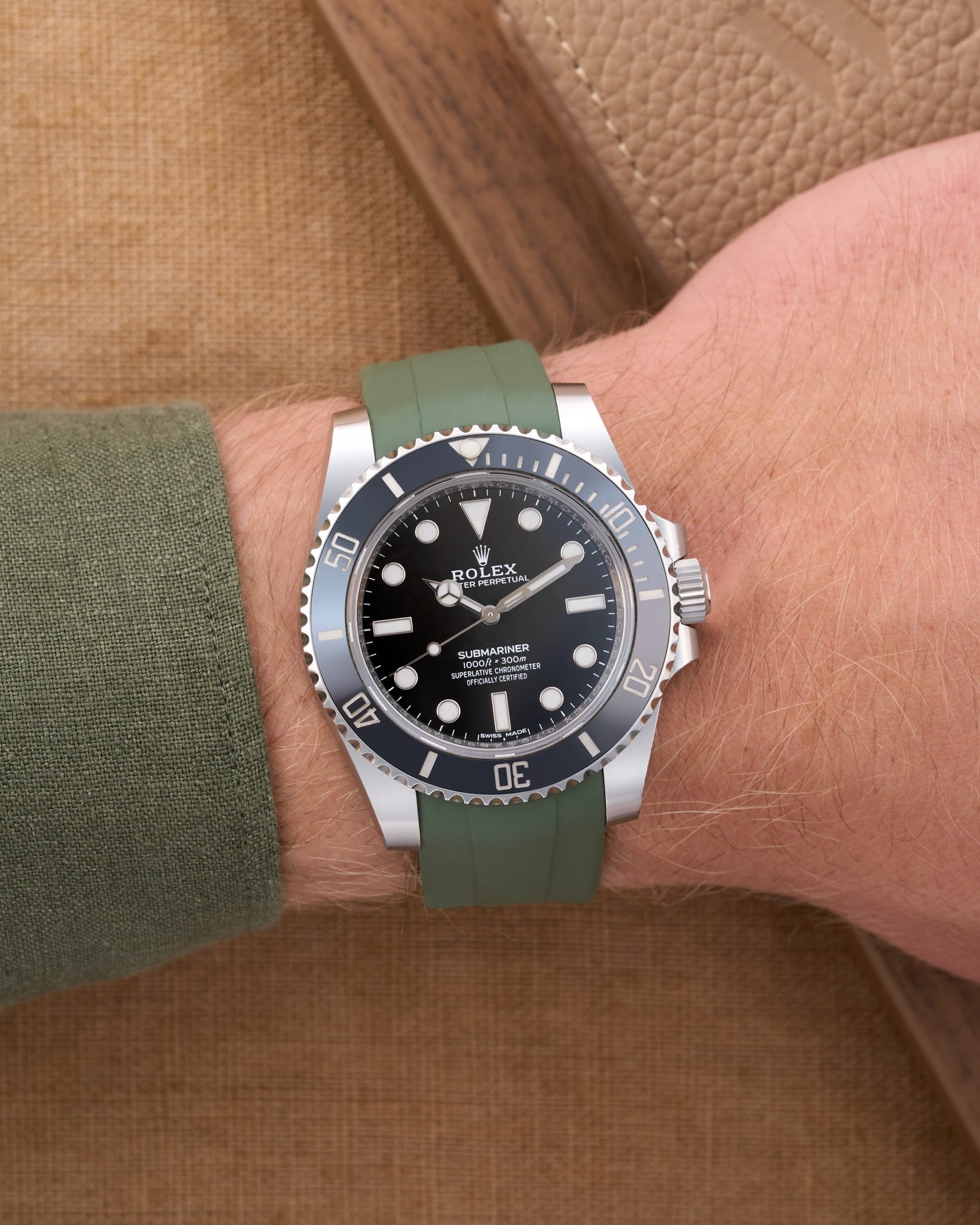 Wristbuddys Wristbuddy Klockarmband klockband rubberstrap rubber strap black svart black buckle clasp integrated premium rubber Rolex Submariner 16610, Rolex Submariner 116610, Rolex Submariner 14060, Rolex Submariner 114060 uhrenband rubber straps integrated replacement strap oysterflex KAUTSCHUKARMBAND uhrenband bracelet Urrem bracelet de montre cinturino per orologio cinturino dell'orologio horlogeband correa de reloj Uhrenarmband Uhrarmband rolex submariner