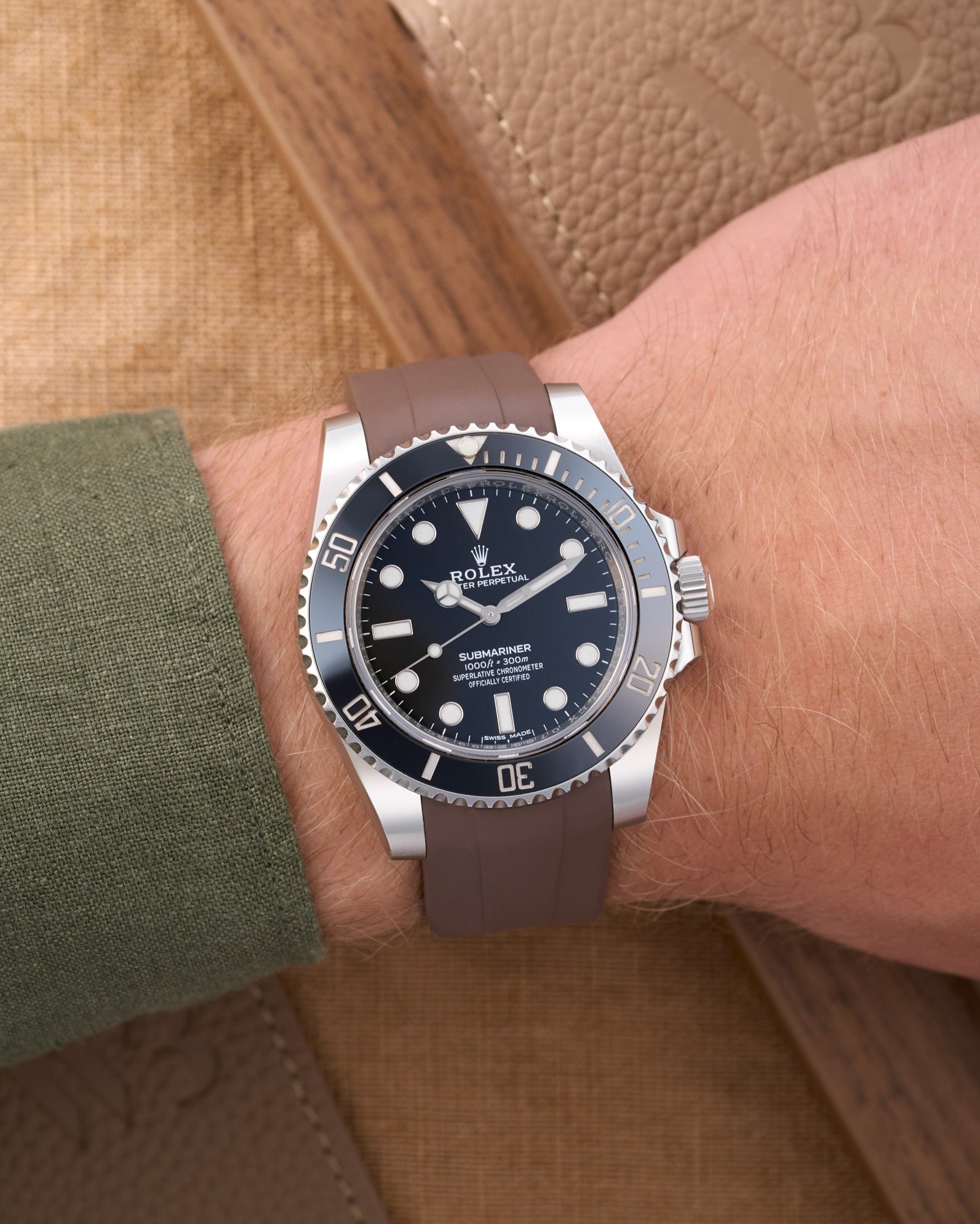 Wristbuddys Wristbuddy Klockarmband klockband rubberstrap rubber strap black svart black buckle clasp integrated premium rubber Rolex Submariner 16610, Rolex Submariner 116610, Rolex Submariner 14060, Rolex Submariner 114060 uhrenband rubber straps integrated replacement strap oysterflex KAUTSCHUKARMBAND uhrenband bracelet Urrem bracelet de montre cinturino per orologio cinturino dell'orologio horlogeband correa de reloj Uhrenarmband Uhrarmband rolex submariner