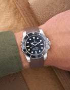 Wristbuddys Wristbuddy Klockarmband klockband rubberstrap rubber strap black svart black buckle clasp integrated premium rubber Rolex Submariner 16610, Rolex Submariner 116610, Rolex Submariner 14060, Rolex Submariner 114060 uhrenband rubber straps integrated replacement strap oysterflex KAUTSCHUKARMBAND uhrenband bracelet Urrem bracelet de montre cinturino per orologio cinturino dell'orologio horlogeband correa de reloj Uhrenarmband Uhrarmband rolex submariner