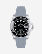Wristbuddys Wristbuddy Klockarmband klockband rubberstrap rubber strap black svart black buckle clasp integrated premium rubber Rolex Submariner 16610, Rolex Submariner 116610, Rolex Submariner 14060, Rolex Submariner 114060 uhrenband rubber straps integrated replacement strap oysterflex KAUTSCHUKARMBAND uhrenband bracelet Urrem bracelet de montre cinturino per orologio cinturino dell'orologio horlogeband correa de reloj Uhrenarmband Uhrarmband rolex submariner