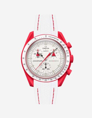Vertech White & Red Stitches