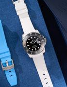 Wristbuddys Wristbuddy Klockarmband klockband rubberstrap rubber strap black svart black buckle clasp integrated premium rubber Rolex Submariner 16610, Rolex Submariner 116610, Rolex Submariner 14060, Rolex Submariner 114060 uhrenband rubber straps integrated replacement strap oysterflex KAUTSCHUKARMBAND uhrenband bracelet Urrem bracelet de montre cinturino per orologio cinturino dell'orologio horlogeband correa de reloj Uhrenarmband Uhrarmband rolex submariner