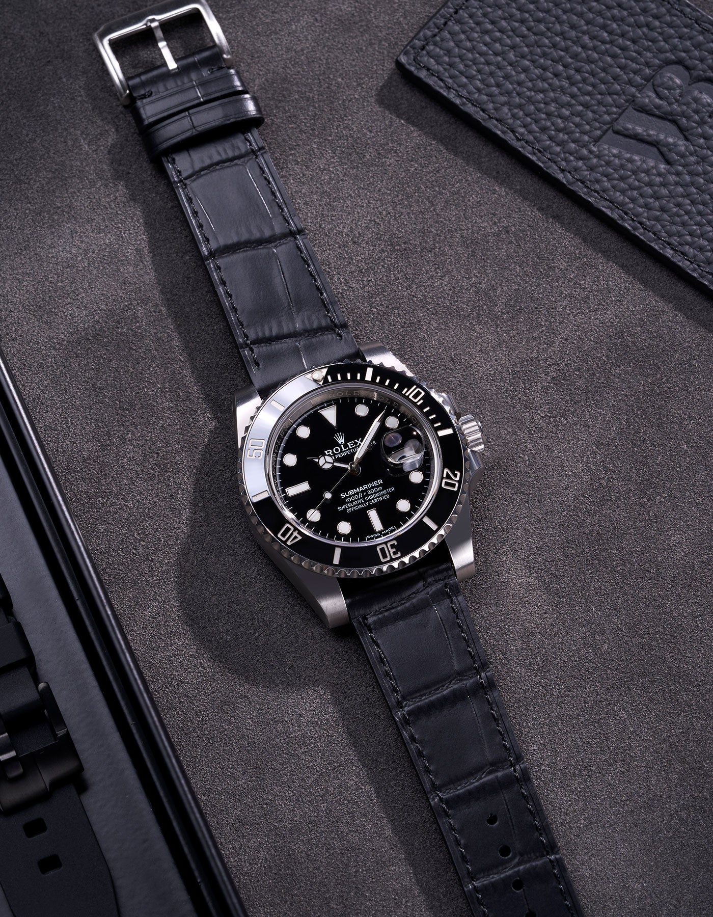 Rolex leather strap