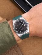 tissot prx straps powermatic 80 rubber perfect fit straps for tissot prx replacement Bracelet alternatives Aftermarket bands Custom straps Wristband choices Rubber band collection upgrades High-quality bands Watch accessories Strap Watchband green grön grun