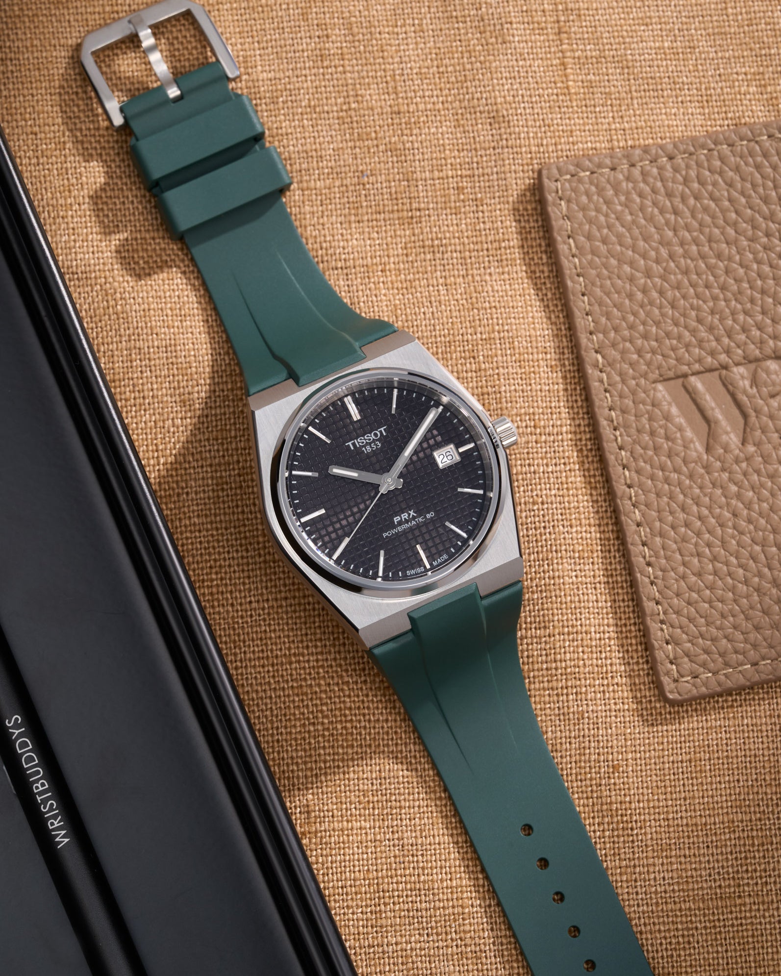 tissot prx straps powermatic 80 rubber perfect fit straps for tissot prx replacement Bracelet alternatives Aftermarket bands Custom straps Wristband choices Rubber band collection upgrades High-quality bands Watch accessories Strap Watchband 40mm T137.407.11.051.00 automatic black svart schwartz best watch under 1000 USD