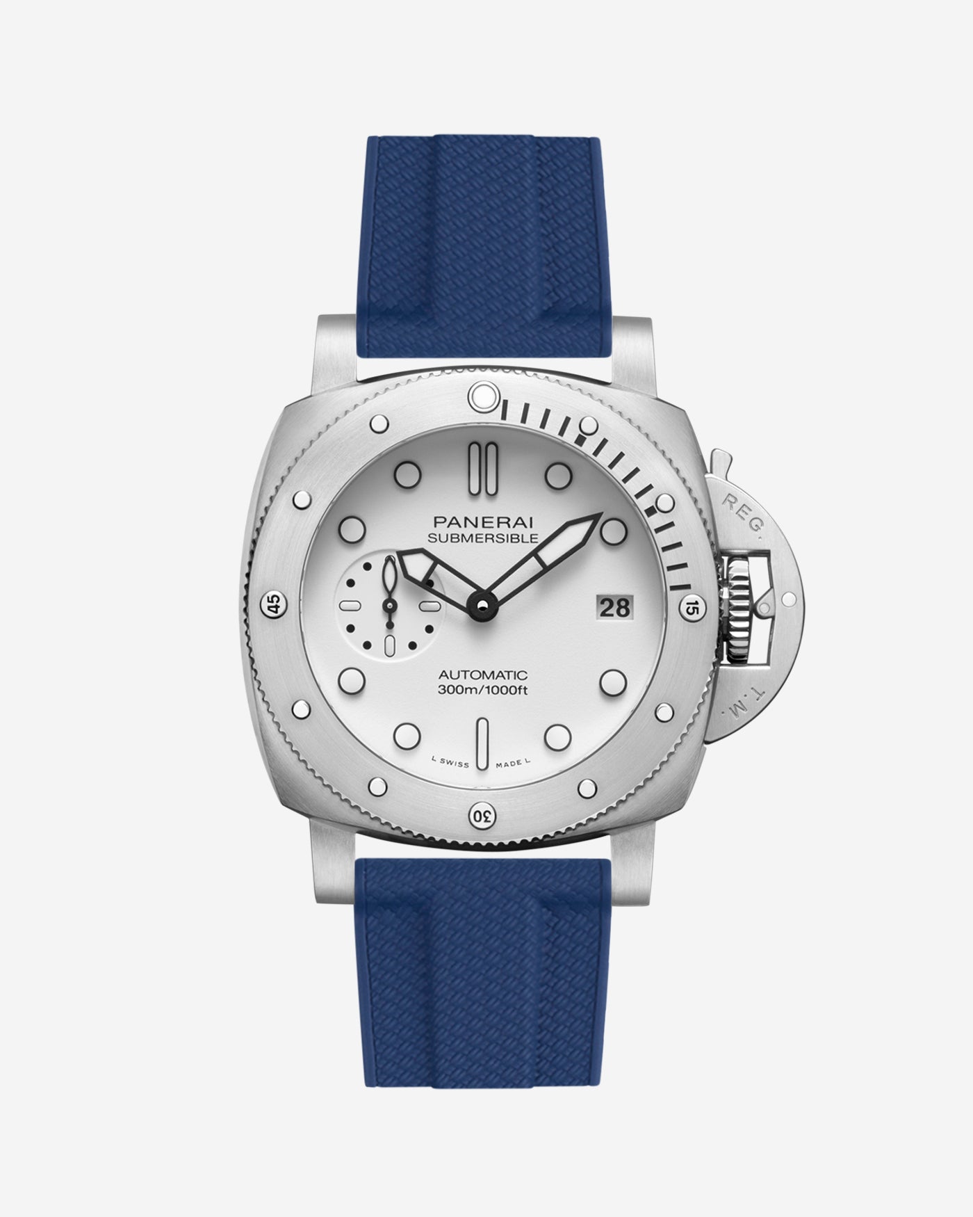 Panerai rubber strap Panerai Luminor PAM strap Submersible PAM rubber strap Radiomir rubber strap silicone strap PAM00441 PAM01223 replacement strap Luminor Marina strap 42mm 44mm PAM01122 Cinturino Panerai in gomma