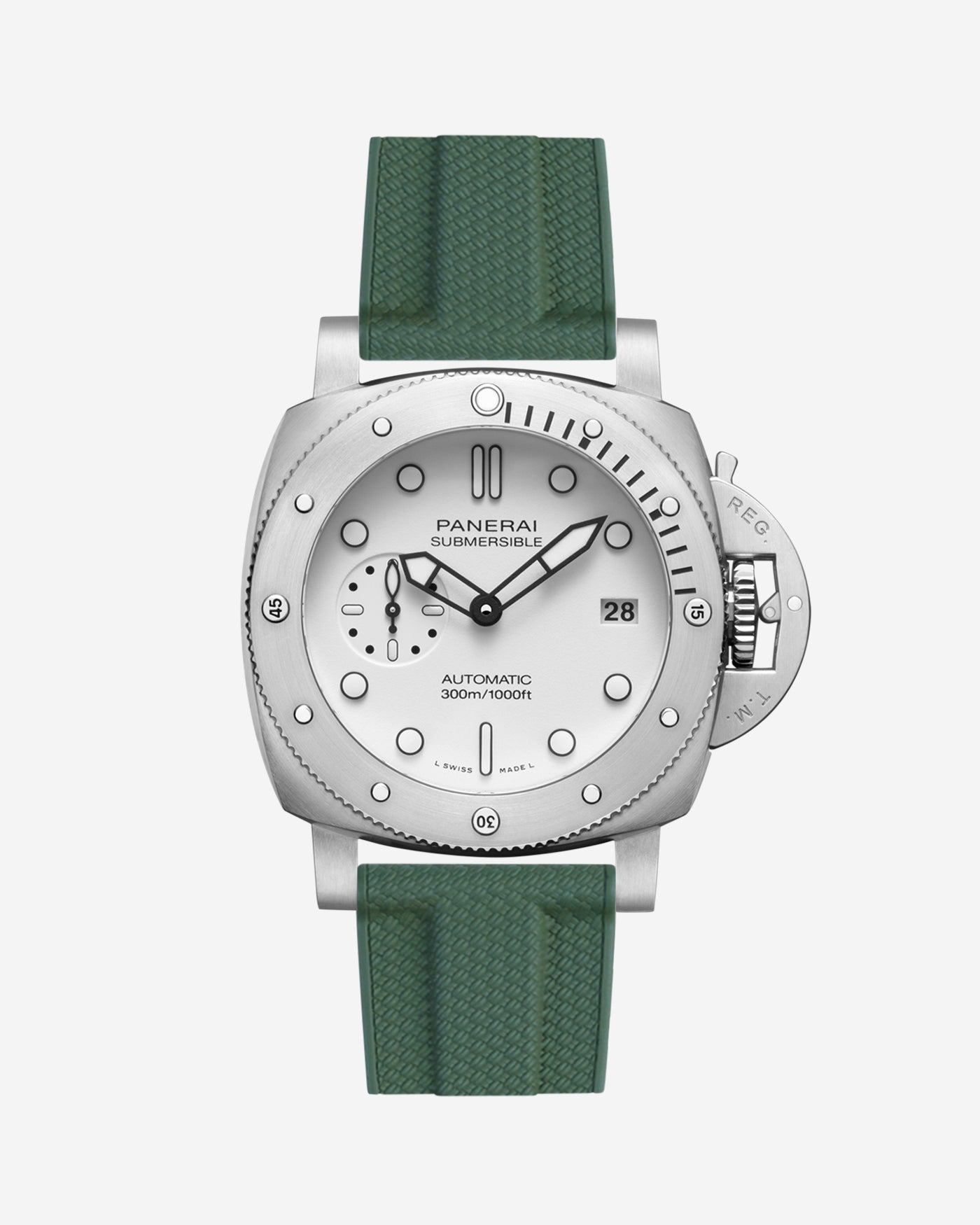 Panerai rubber strap Panerai Luminor PAM strap Submersible PAM rubber strap Radiomir rubber strap silicone strap PAM00441 PAM01223 replacement strap Luminor Marina strap 42mm 44mm PAM01122 Cinturino Panerai in gomma