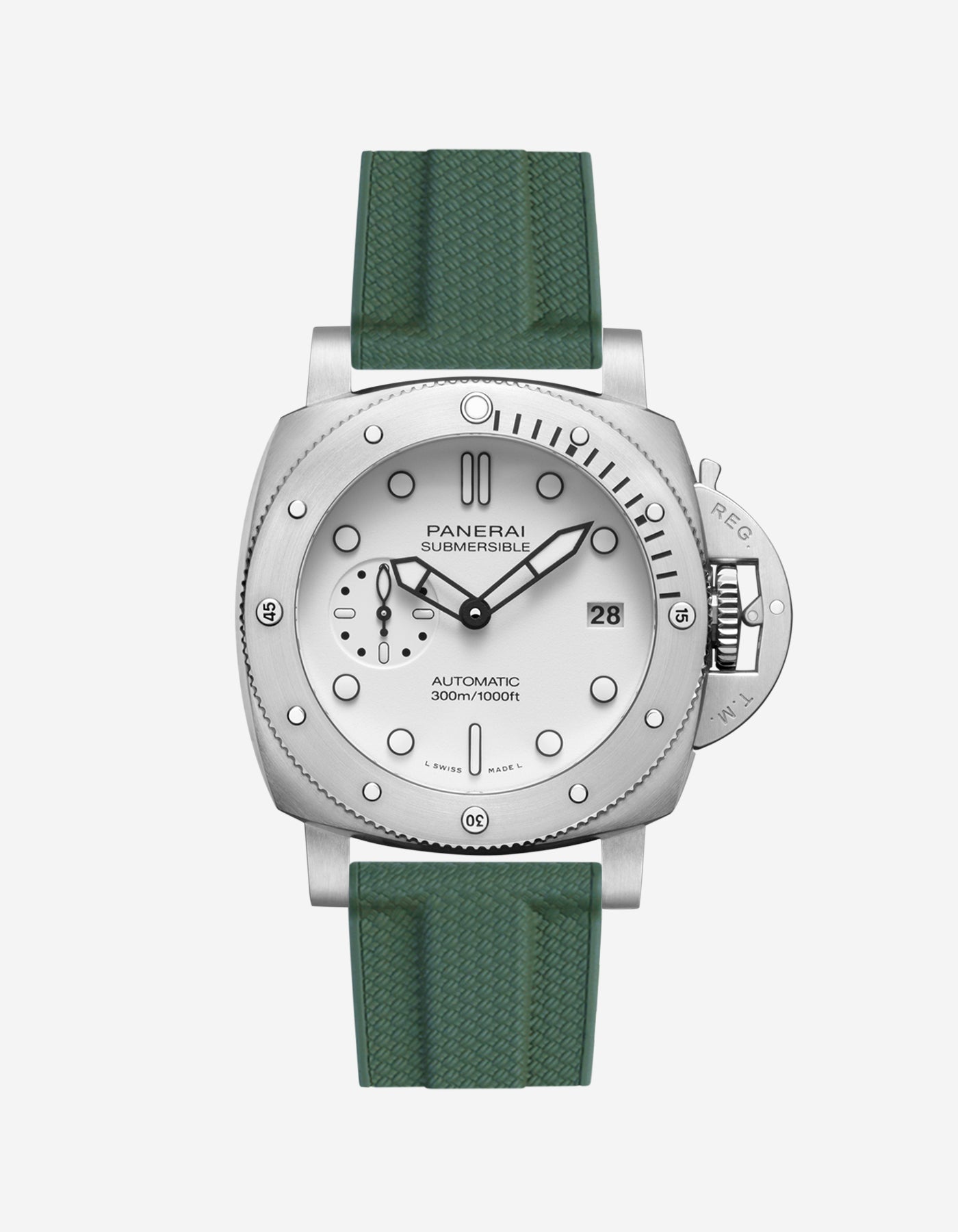 Panerai rubber strap Panerai Luminor PAM strap Submersible PAM rubber strap Radiomir rubber strap silicone strap PAM00441 PAM01223 replacement strap Luminor Marina strap 42mm 44mm PAM01122 Cinturino Panerai in gomma